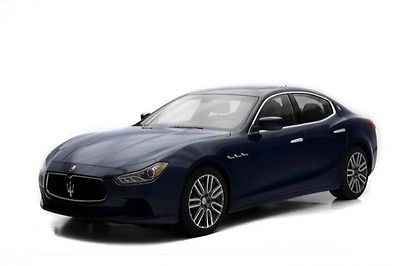 2015 Maserati Ghibli S Q4 2015 Maserati Ghibli S Q4 8,416 Miles Blu Passione Mica 4dr Car Twin Turbo Premi