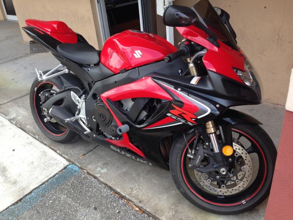 2006 Gsxr 600 Red Motorcycles for sale