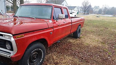 1974 Ford F-100  1974 Ford F100 Supercab 2wd original paint no engine or transmission roller