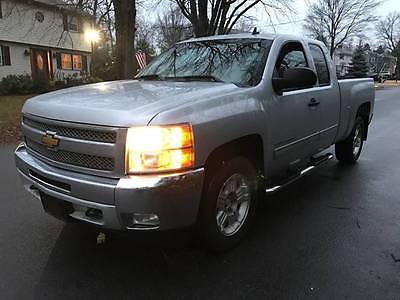 2012 Chevrolet Silverado 1500 LT 4x4 4dr Extended Cab 6.5 ft. SB 2012 Chevrolet Silverado 1500, Gray with 177,012 Miles available now!