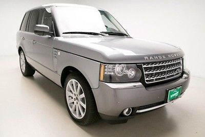 2012 Land Rover Range Rover Leather Low Mileage High Specification Super Charged 2012 Range Rover Full Size
