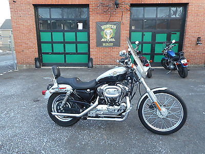 2003 Harley-Davidson Sportster  2003 HARLEY DAVIDSON XL1200 C 100TH YEAR ANNIVERSARY BLACK & SILVER EXCEPTIONAL