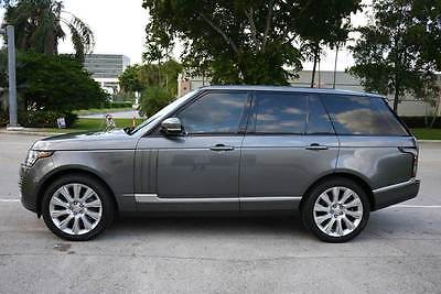 2014 Land Rover Range Rover Supercharged 4x4 4dr SUV GREY Land Rover Range Rover with 31,470 Miles available now!