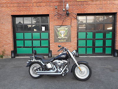 2009 Harley-Davidson Softail  2009 HARLEY DAVIDSON FLSTF FATBOY 96 CU FI, 6 SPEED ,MAT BLACK  39,568 MILES