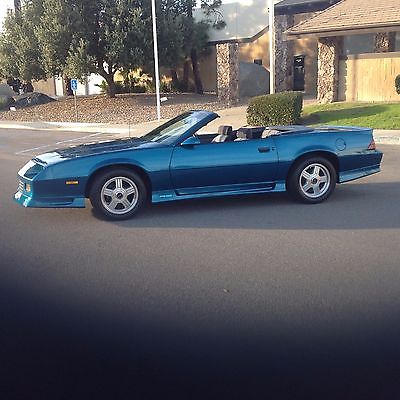 rs camaro 1991 cars convertible mileage chevrolet low