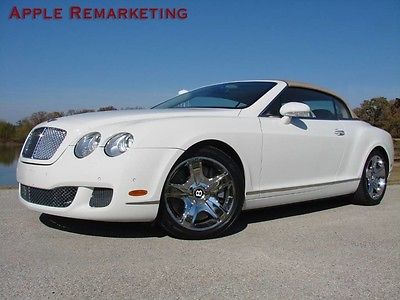 2007 Bentley Continental GT GTC Convertible 2-Door 2007 BENTLEY GTC POWERFUL V12 17k NEW TIRES WELL MAINTAINED FREE SHIPPING L@@K!