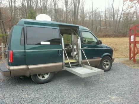 astro van camper for sale