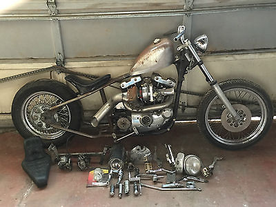 Custom Built Motorcycles : Bobber BOBBER  TURBOED ROLLING CHASSIS WITH EXTRA PARTS!!!
