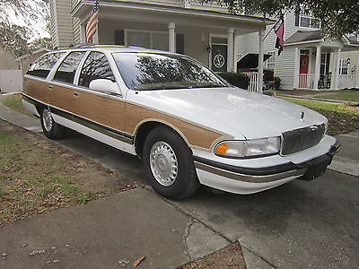 Buick : Roadmaster Estate Wagon Collector's Edition Wagon 4-Door 96 woody station wagon tow posi lt 1 leather 3 seat 67 k 2 florida owner miles ec