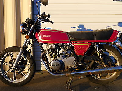Yamaha : XS 1978 yamaha xs 400 rd style vintage cafe racer factory ahrma racebike vft motard