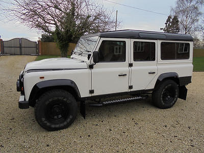 Land Rover : Defender 110 1986 land rover 110 factory 3.5 v 8 csw ice edition refurb