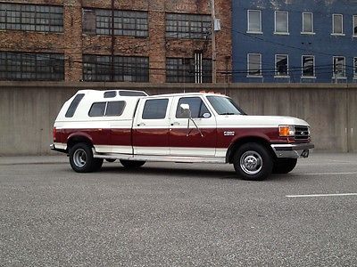 Ford : F-350 XLT Lariat 1990 ford f 350 crew cab dually xlt lariat low miles 460 v 8 low miles