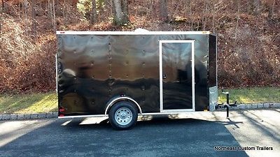 New - 2016 6x12 Enclosed Cargo/Utility/ Motorcycle Trailer