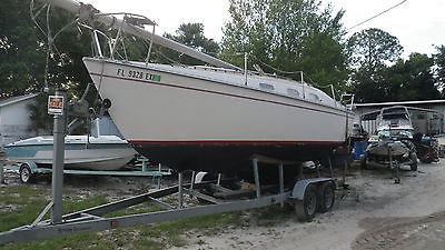 Sail boat 26' Chrysler and trailer