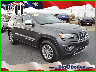 2016 Jeep Grand Cherokee LIMITED 2016 LIMITED Used 3.6L V6 24V Automatic 2WD SUV