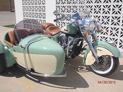 vintage indian motorcycle with sidecar for sale