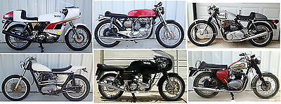 1969 Other Makes Bonneville, Commando, Lightning, Triton  Classic British Motorcycle Collection - Triumph Norton BSA Triton vintage AHRMA