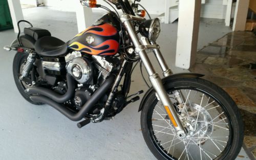 2015 Harley-Davidson Touring  harley davidson Dyna Wideglide ,denim black. ABS ,1050 miles, Like new condition