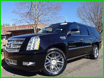 2013 Cadillac Escalade CLEAN CARFAX WE FINANCE TRADES WELCOME 6.2L V8 SUNROOF DVD ENTERTAINMENT TOUCHSCREEN GPS BACKUP CAMERA BOSE ONSTAR BT
