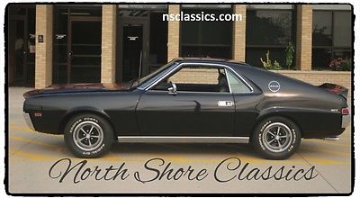 1969 AMC AMX - NUMBERS MATCHING- BLACK ON BLACK-NEW LOW PRICE-S 1969 AMC AMX - NUMBERS MATCHING- BLACK ON BLACK-NEW LOW PRICE-S