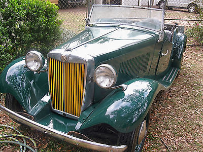 1952 MG T-Series TD-Series 1952 MG TD Roadster with solid floors, rust free body. Garaged. BEST OFFER WINS