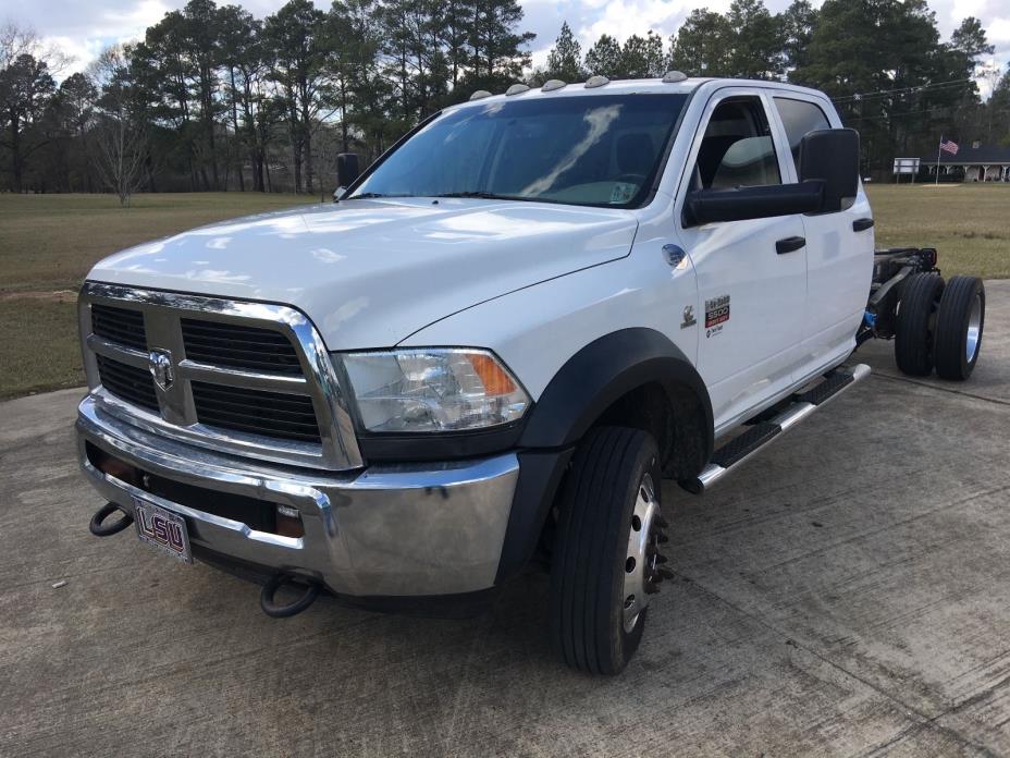 2012 Dodge Ram 5500  2012 Dodge Ram 5500 Crew Cab and Chassis 4x4 Dually *1-Owner* *Cummins 6.7L*