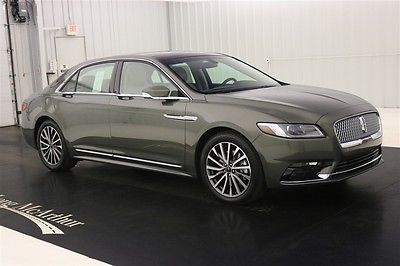 2017 Lincoln Continental AWD SELECT NAV SUNROOF  MSRP $55695 NAVIGATION LEATHER SEATS TWIN PANEL MOONROOF REMOTE START REVERSE SENSING
