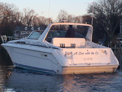 SEARAY SUNDANCER 350 CLEAN / REPO / LOW HOURS / GENERATOR / AC / PRICED TO SELL