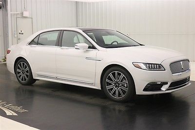 2017 Lincoln Continental RESERVE 5 PASSENGER AWD SEDAN NAV SUNROOF VOICE NAVIGATION LEATHER REMOTE START REAR VIEW CAMERA AND REVERSE SENSING SYNC3