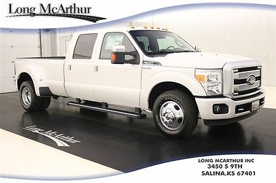2016 Ford F-350 PLATINUM CREW CAB LARIAT SUPER DUTY MSRP $58540 DUALLY NAVIGATION, LEATHER SEATS, REMOTE START, REAR VIEW CAMERA