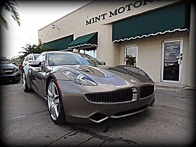 2012 Fisker Karma ECO Sport ONE FLORIDA OWNER, NEW JAGUAR TRADE, TOP LINE ECOSPORT, 21IN WHEELS, QUILTED INT
