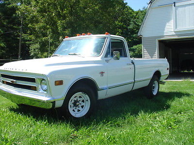1968 Chevrolet Other Pickups  Chevy C20 Truck Vintage White L/Bed P/S P/B Small Block Auto Trans Factory Air