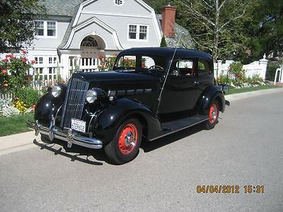 1936 Packard 120B Touring Coupe  1936 Packard 120B Touring Coupe