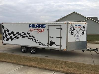 Nice Enclosed 4 place snowmobile trailer