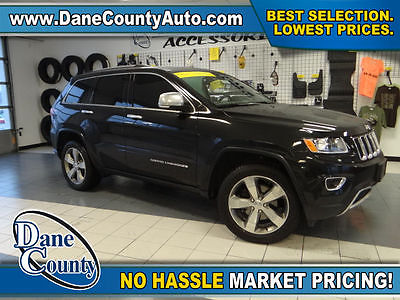 2015 Jeep Grand Cherokee Limited 2015 Jeep Grand Cherokee Limited Brilliant Black Crystal Pearlcoat SUV 3.6L V6 A