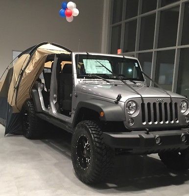 2016 Jeep Wrangler  Jeep 2016 Wrangler Unlimited Sport 4x4 Lift Kit Camping Tent Included