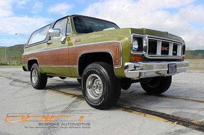 1973 GMC Jimmy  hard to find in this condition California Jimmy, Chevrolet Blazer K5