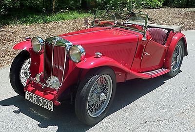 1937 MG T-Series  1937 MG TA