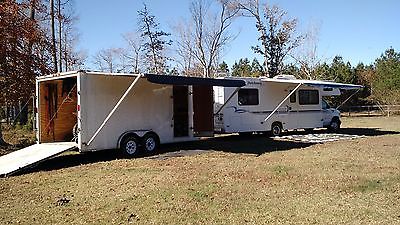 2002 Four Winds Dutchman RV 28 with 18ft enclosed Trailer MX Combo
