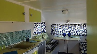 1959 Fan Vintage Camper *Fully Renovated* Tiny House Glamper Ready to Camp!