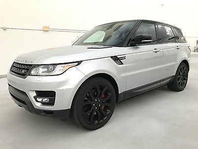 2015 Land Rover Range Rover Sport Supercharged Sport V8 510HP, DYNAMIC 2015 PANGE ROVER SPORT V8 SC DYNAMIC, 3950 MILES! HITCH,PWR SIDE STEPS,PANO!
