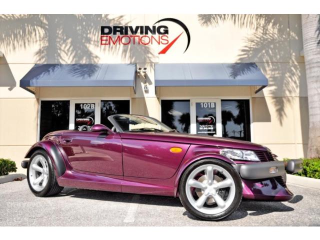 1999 Plymouth Prowler Base Convertible 2-Door 1999 PLYMOUTH PROWLER! PURPLE/AGATE! ONLY 250 MILES! COLLECTOR QUALITY! RARE!!