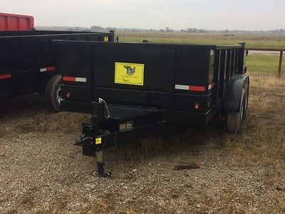 2017 Rhino 12 ft, 12,000 lb dump trailer