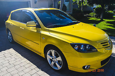2004 Mazda Mazda3 Mazda3 S Hatchback Excellent Florida 2004 Mazda3 S Five Door Hatchback. Rare Solar Yellow Metallic!