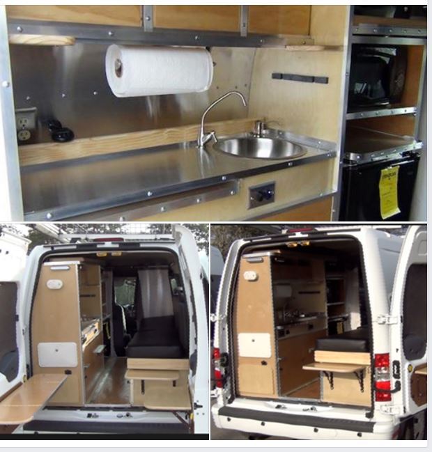 ford transit connect mini camper for sale