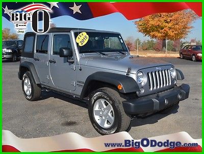 2015 Jeep Wrangler Sport 2015 Jeep Wrangler Unlimited Sport Used Certified 3.6L V6 24V Automatic 4WD SUV