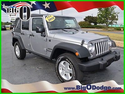 2015 Jeep Wrangler FREEDOM EDITION 2015 Jeep Wrangler Unlimited-Used Certified 3.6L V6 24V Automatic 4WD SUV