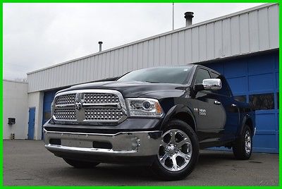 2016 Ram 1500 Laramie Crew Cab RWD Hemi 5.7L 4 Miles Save Big 26H Package Protection Grp 32 Gallon Tank Rear View Camera As New 8 Speed +More