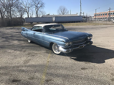 1959 Cadillac Other 62 SERIES  1959 CADILLAC COUPE RUNNING & DRIVING RESTORATION OR PROJECT