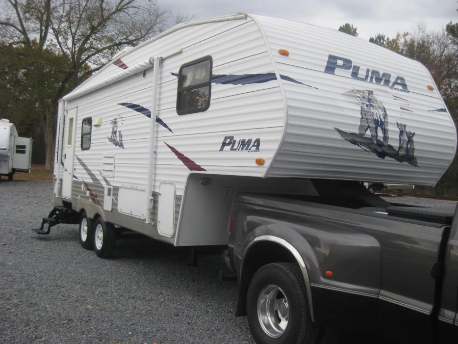 2008 puma 19 foot travel trailer